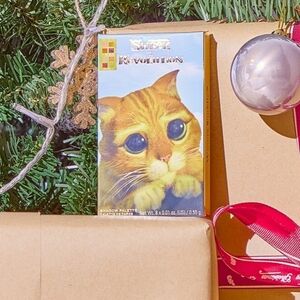 NWT Shrek x I Heart Revolution Puss in Boots mini eye shadow palette